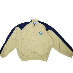 Notre Dame Fighting Irish Windbreaker Jacket XL Russell Athletic vintage 90s